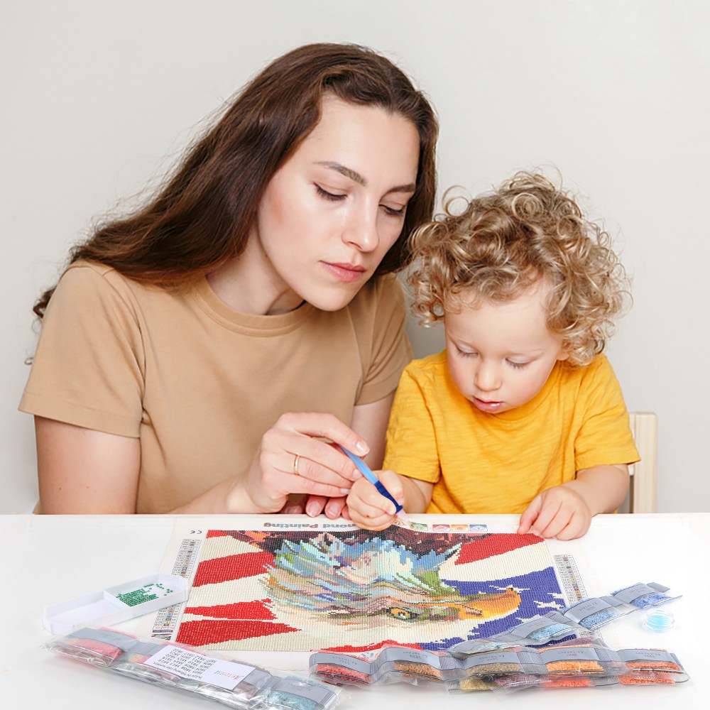 447 Farben Quadratische DMC Perlen Alle Farben Bündel