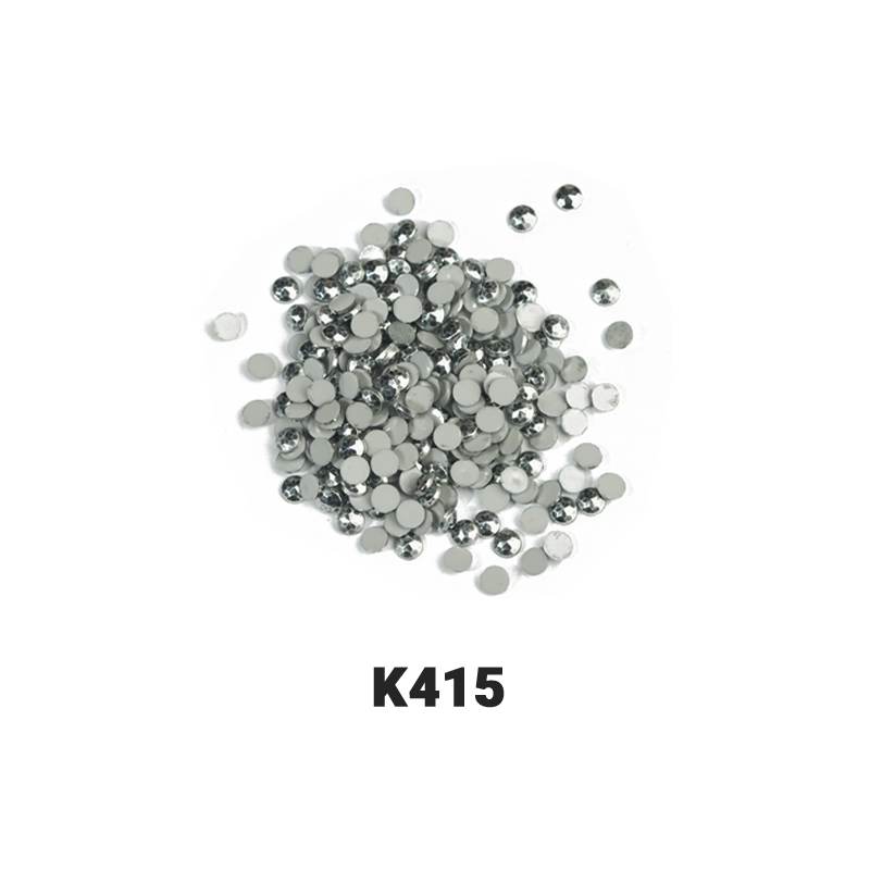 Runde Metallic-Perlen, 1 Beutel (2000 Stück), einfarbig