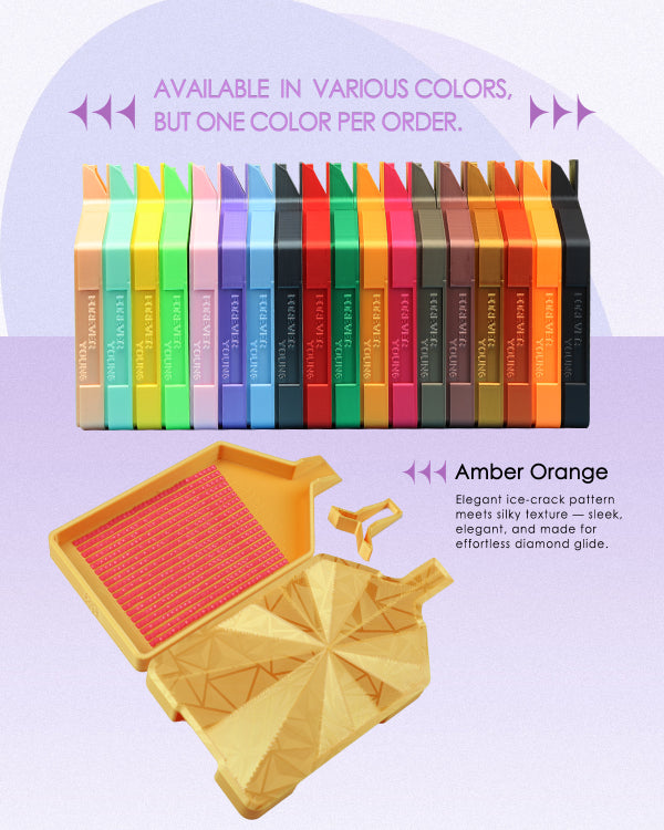 Forever Young Trays: Amber Orange