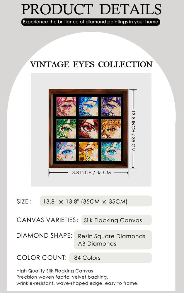 Vintage Eyes Collection Frame Set