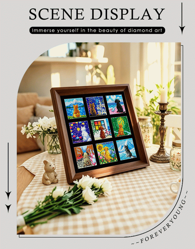 Around the World with Dogs Diamond Painting Collection