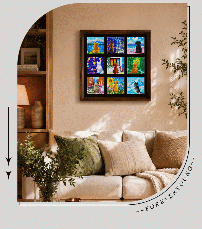 Around the World with Dogs Diamond Painting Collection