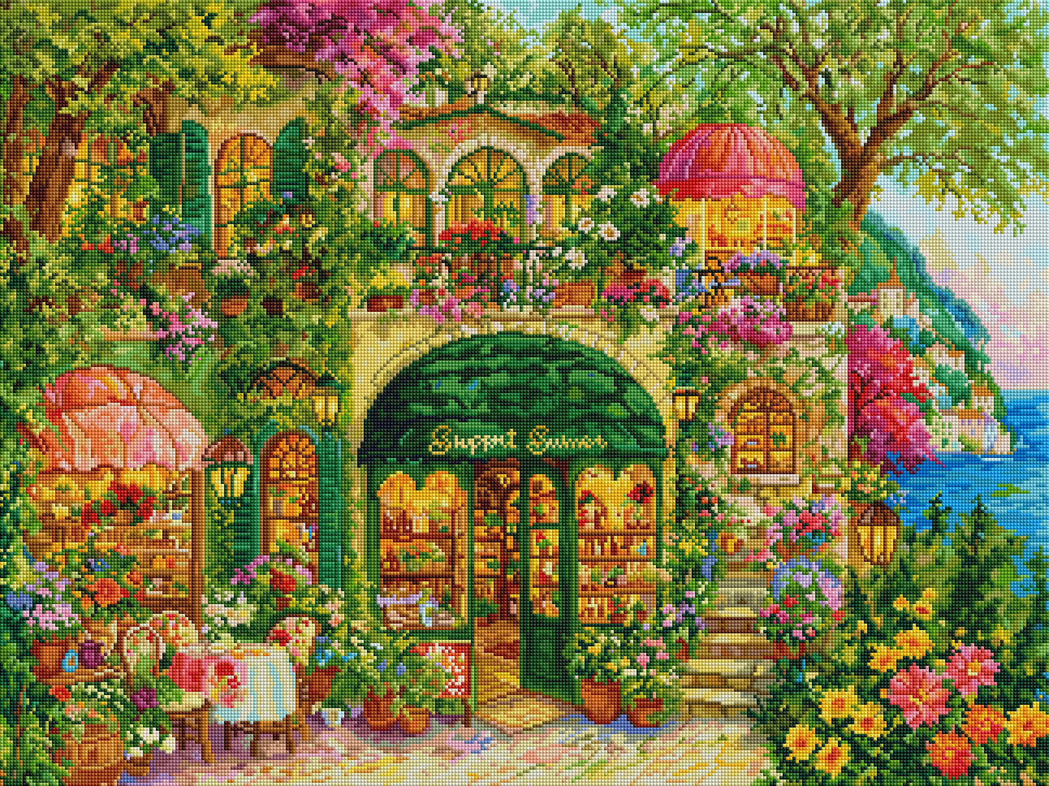 Blooming Seaside Cottage