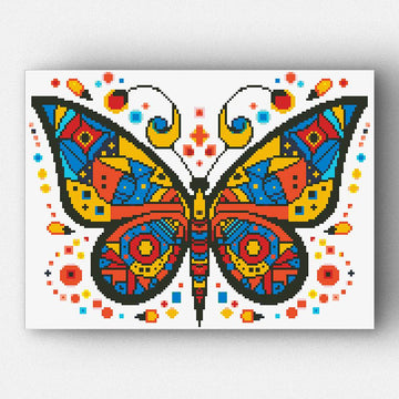 Beautiful Butterfly-Crystal diamonds and Luminous diamonds