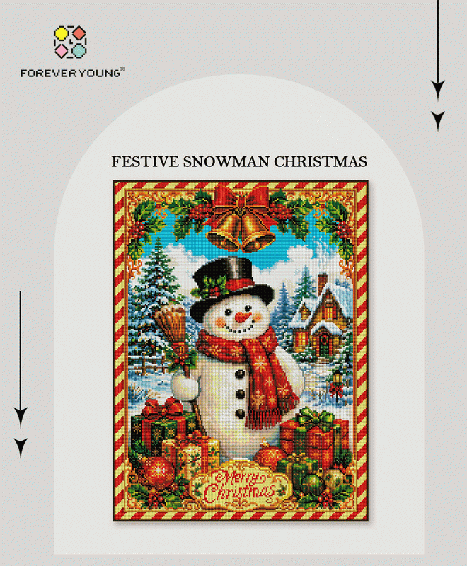Festive Snowman Christmas Diamond Painting Collection