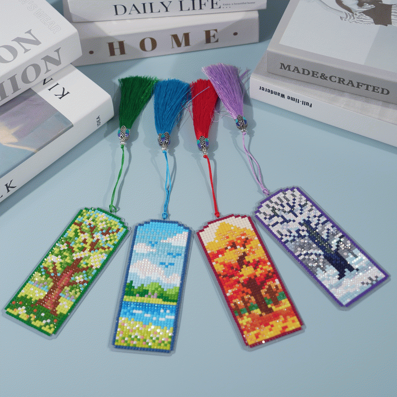 Lumigem Scenic Diamond Painting Bookmark Set