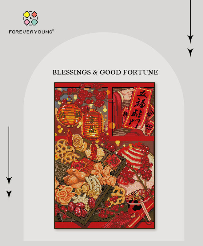 Good Fortune New Year Diamond Painting