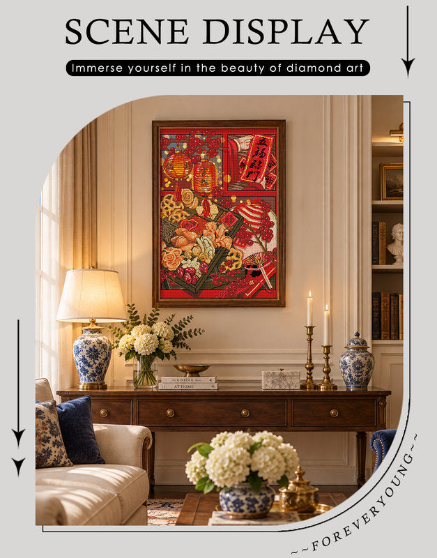 Good Fortune New Year Diamond Painting