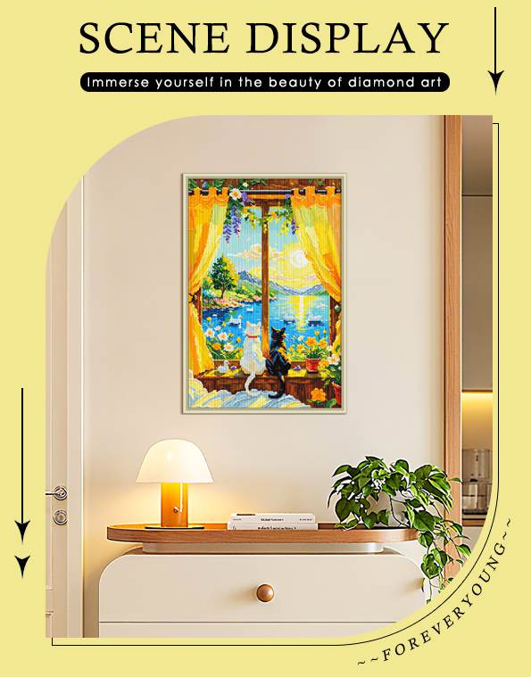 Lakeside Feline View