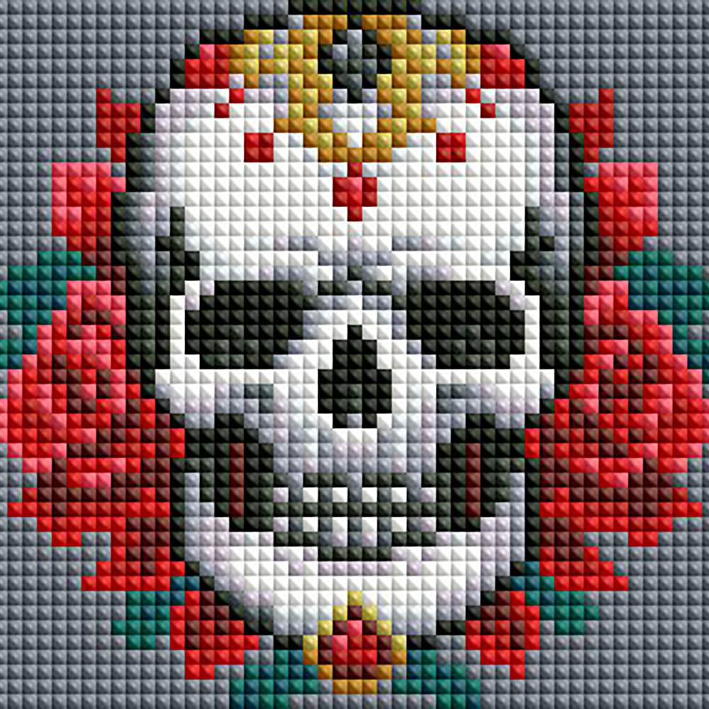 Minigem® :Skull & Rose