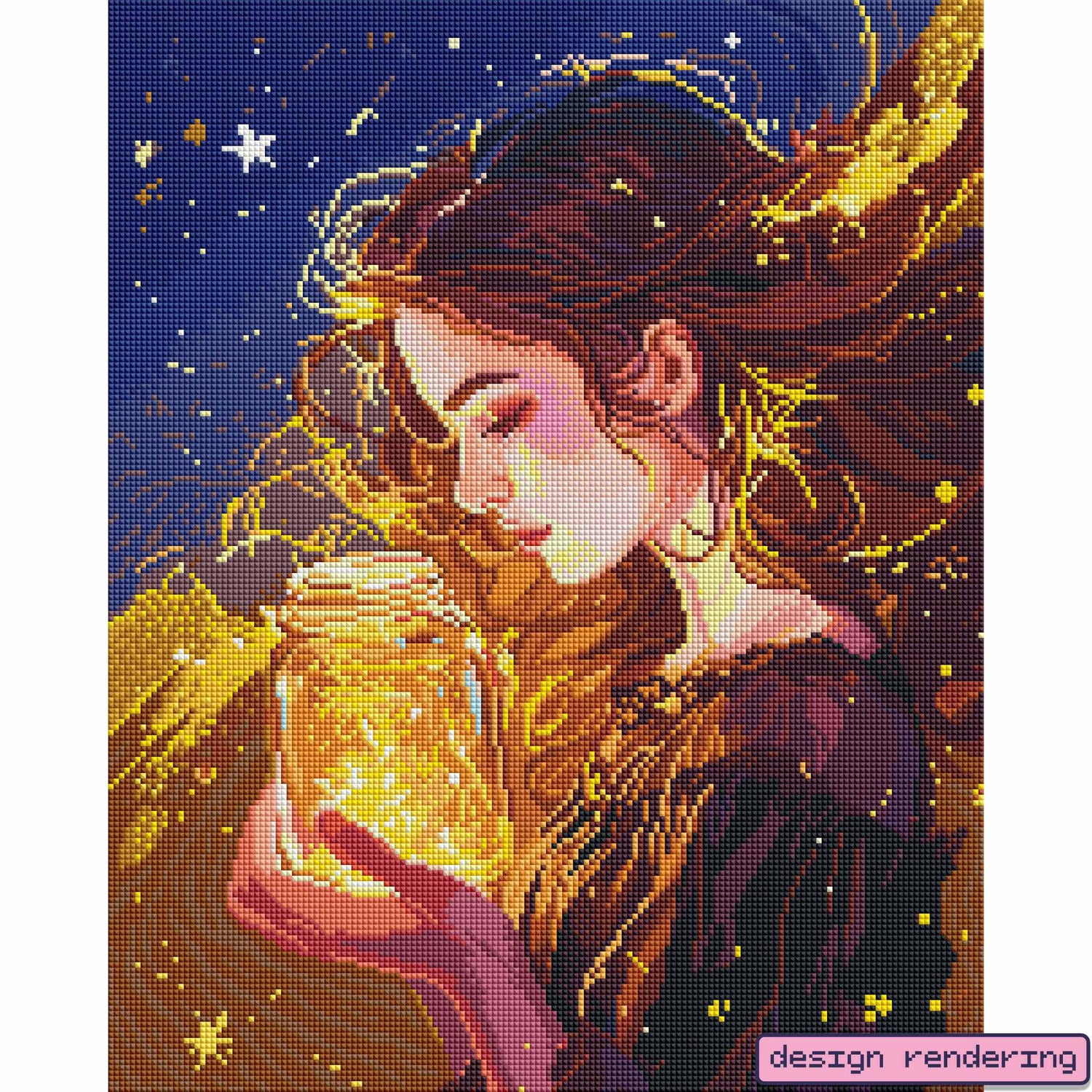 Eternal Glow-Crystal Diamond Painting