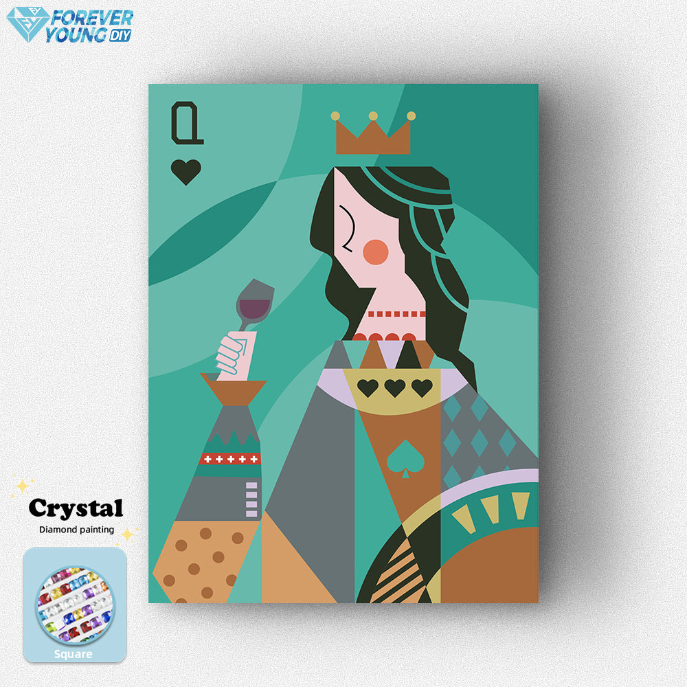 Queencard-Crystal Diamond Painting