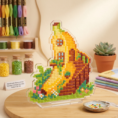 LumiGem Banana House Diamond Painting Stand