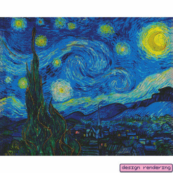 The Starry Night-Crystal Diamond Painting