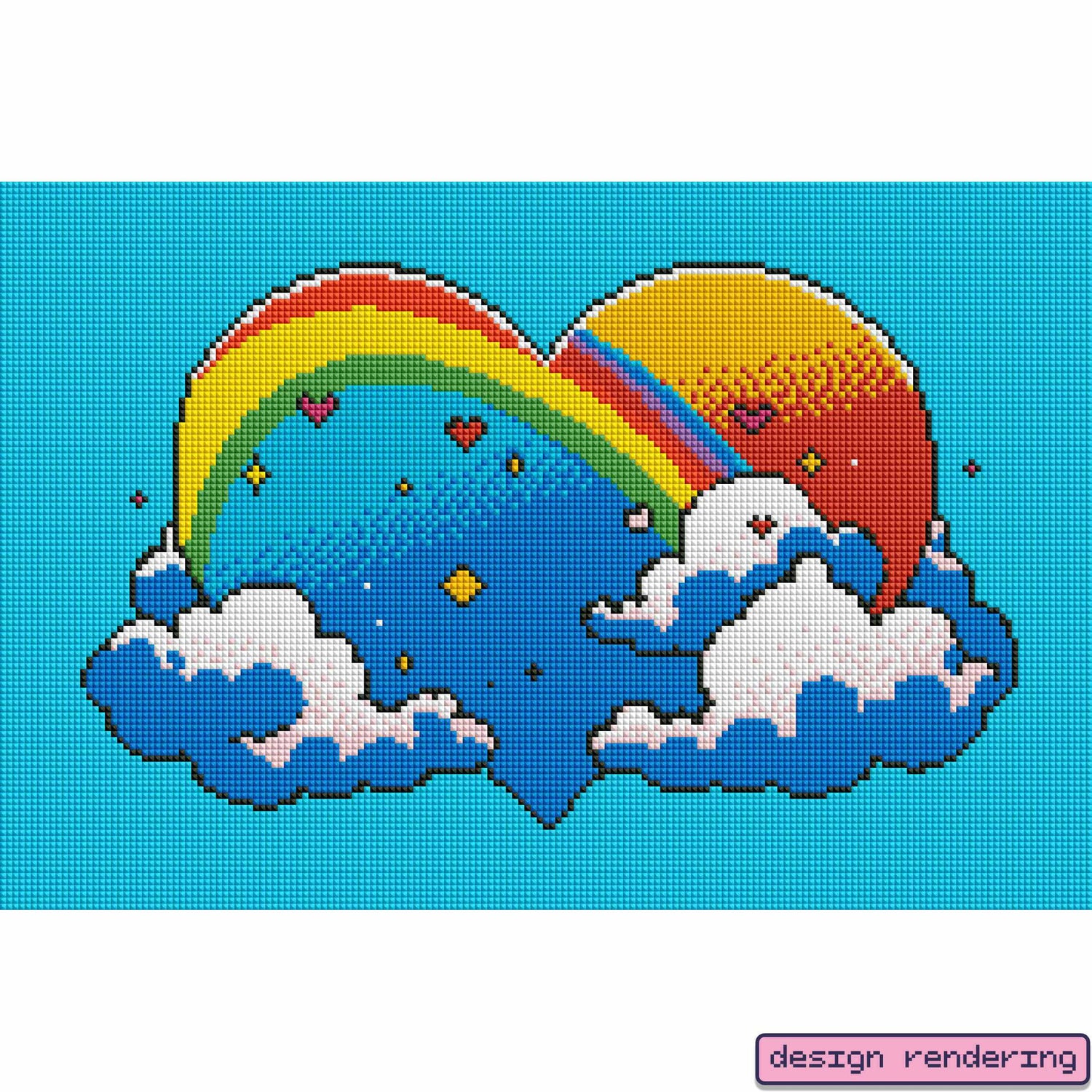 Love Rainbow-Crystal Diamond Painting