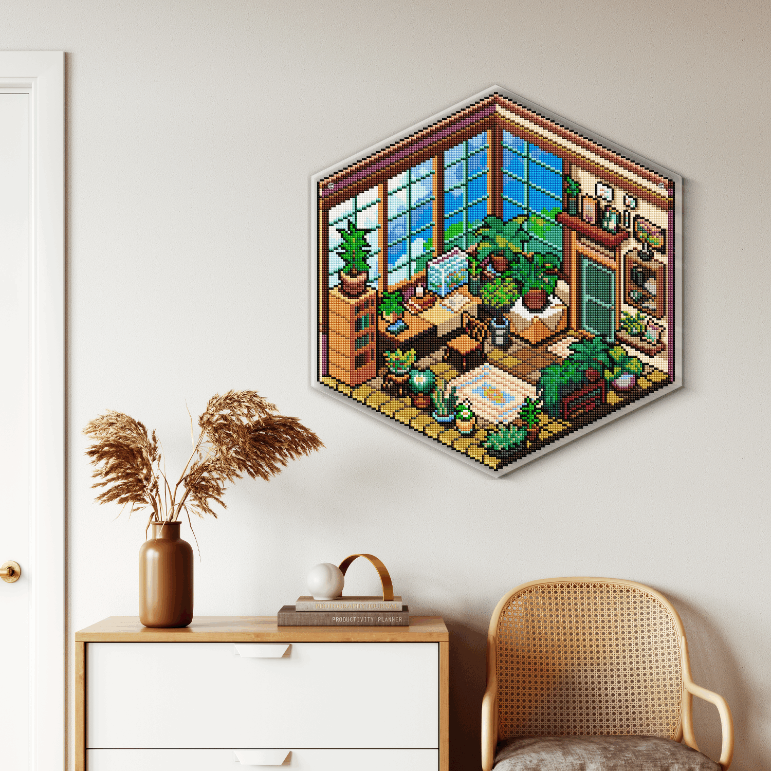 Acrylic Hexagon Diamond Painting - Forever Young®️ DIY -