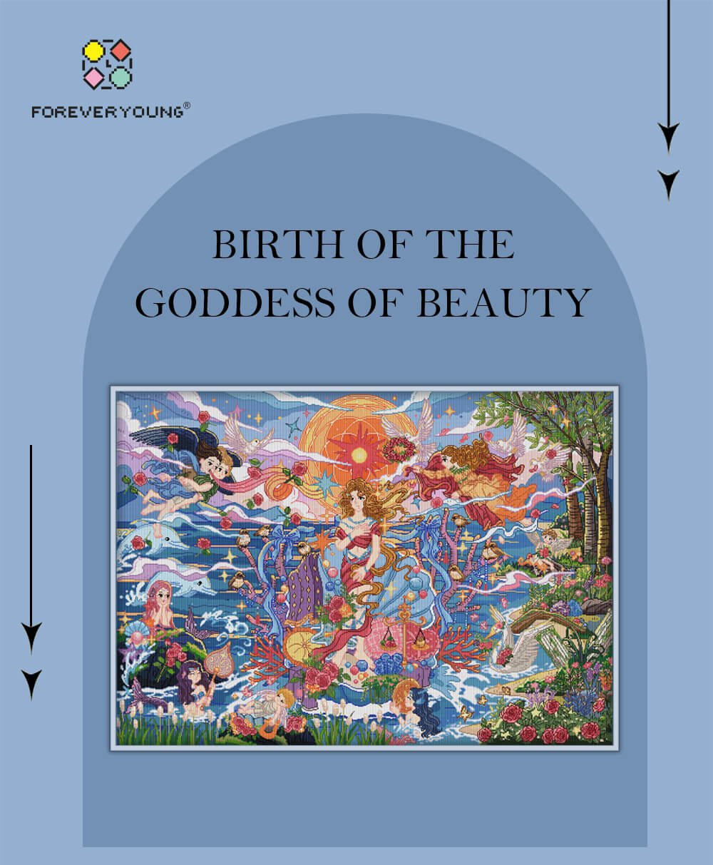 Birth of the Goddess of Beauty - Forever Young®️ DIY -