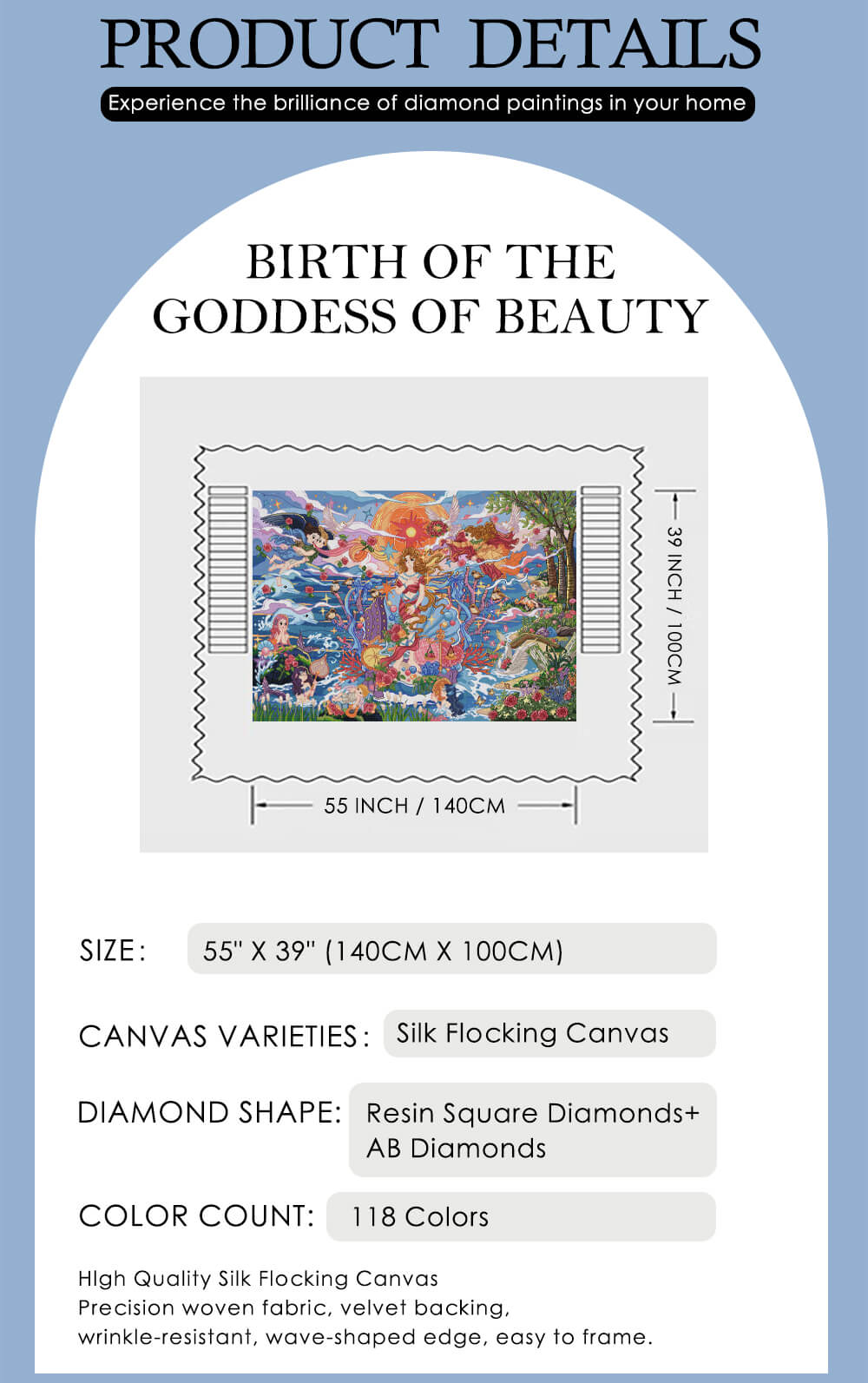 Birth of the Goddess of Beauty - Forever Young®️ DIY -