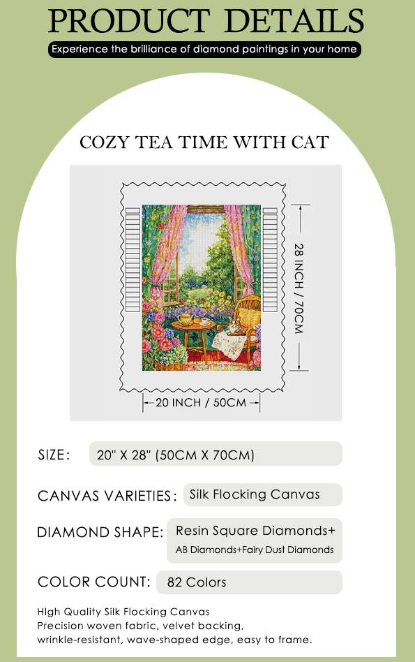 Cozy Tea Time with Cat - Forever Young®️ DIY -