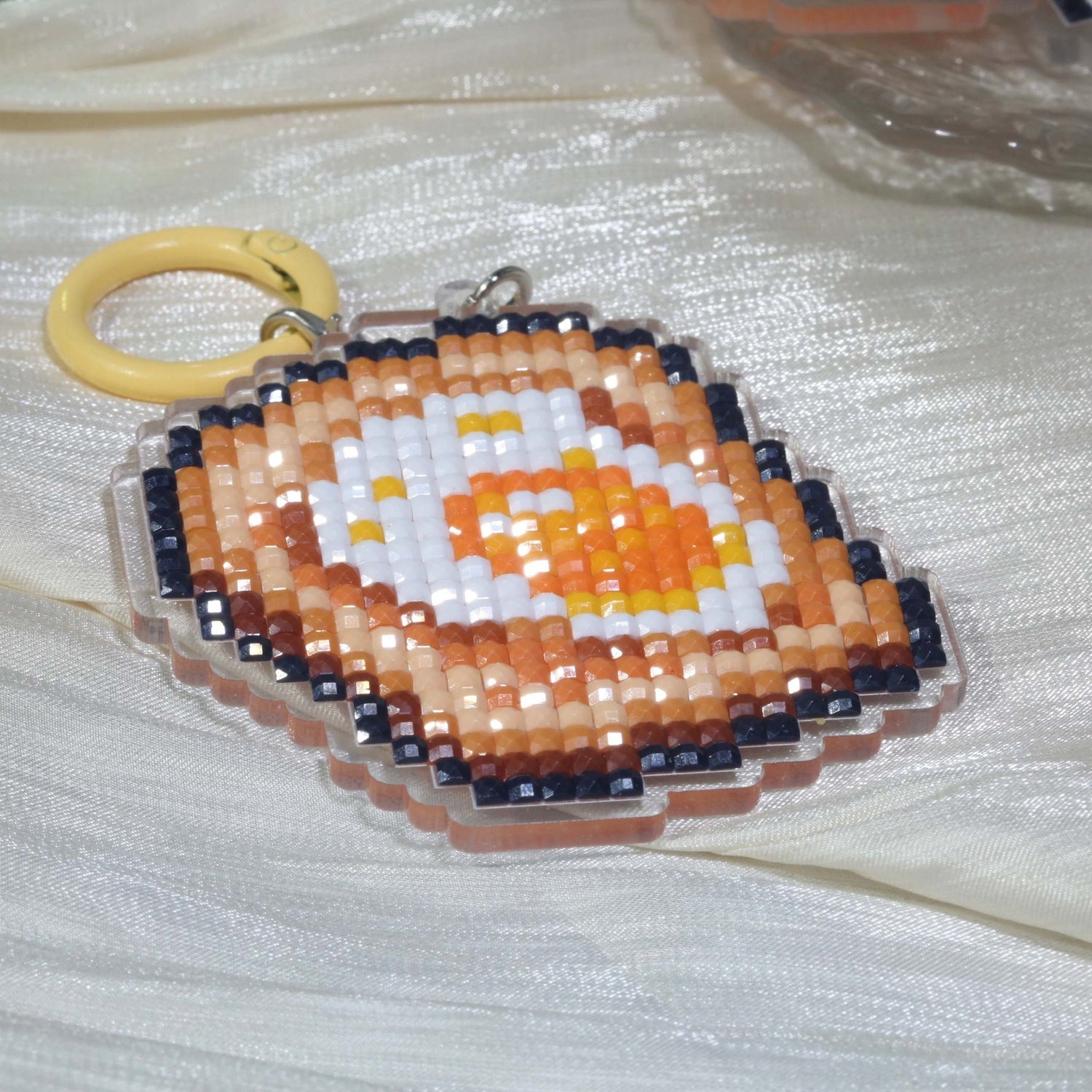 Delicious Breakfast Acrylic Diamond Painting Keychain - Forever Young®️ DIY -