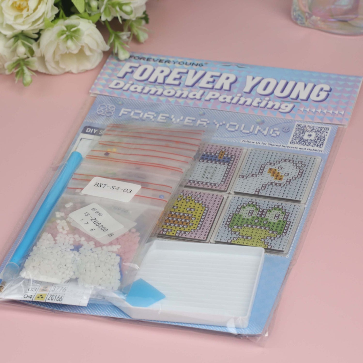 Diamond Painting Fridge Magnets - Forever Young®️ DIY -