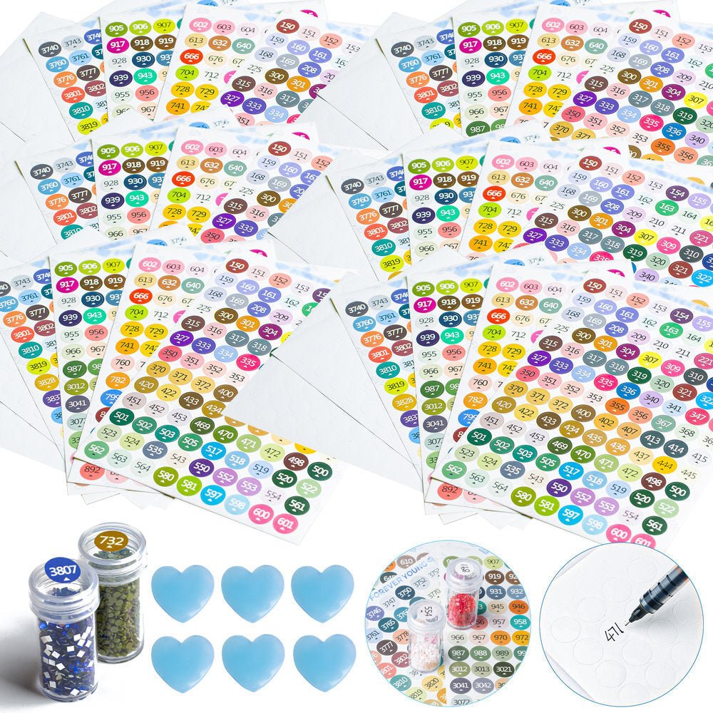 Diamond Painting Label - Forever Young®️ DIY -