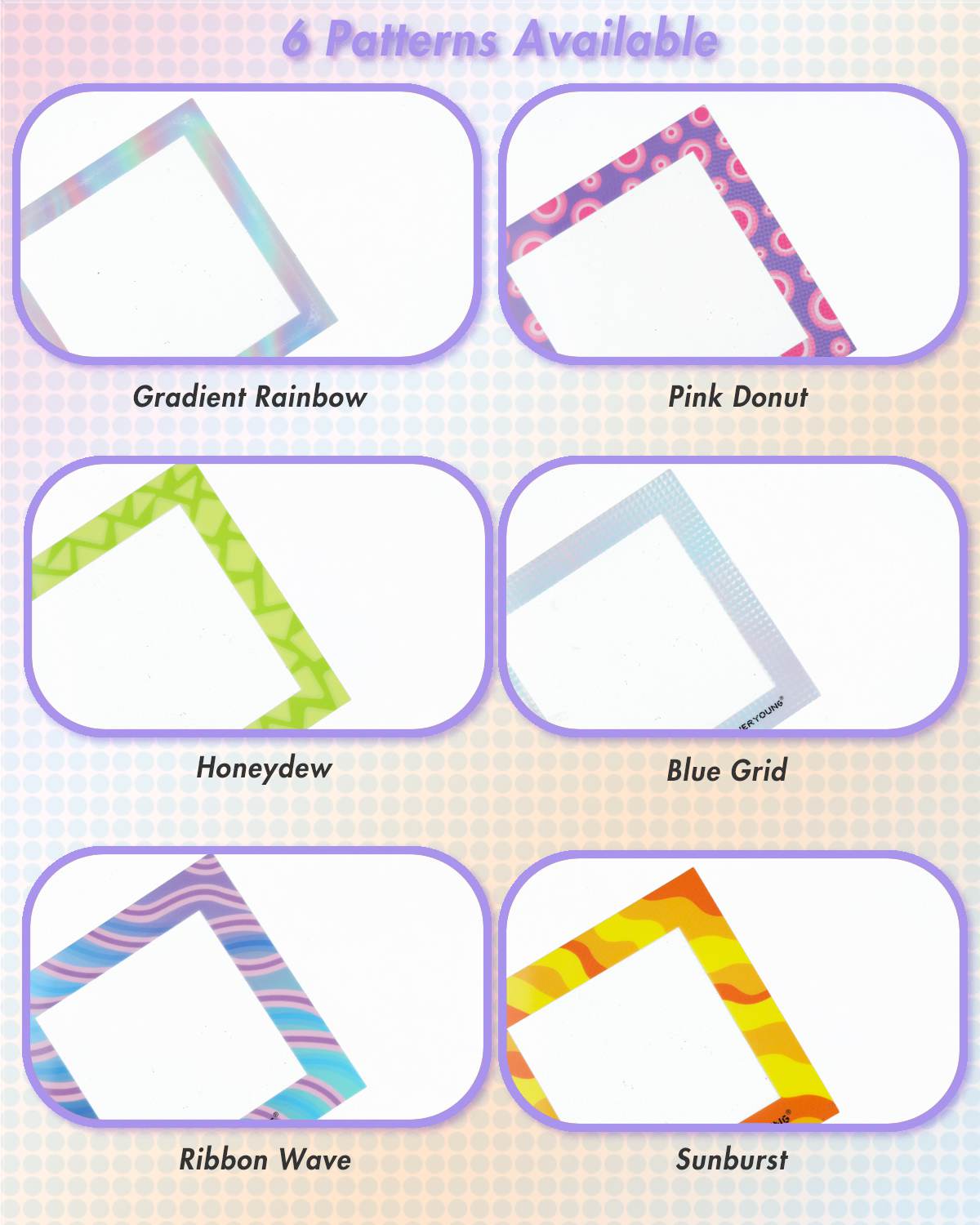 Diamond Painting PET Reusable Release Paper Sheets - Forever Young®️ DIY -