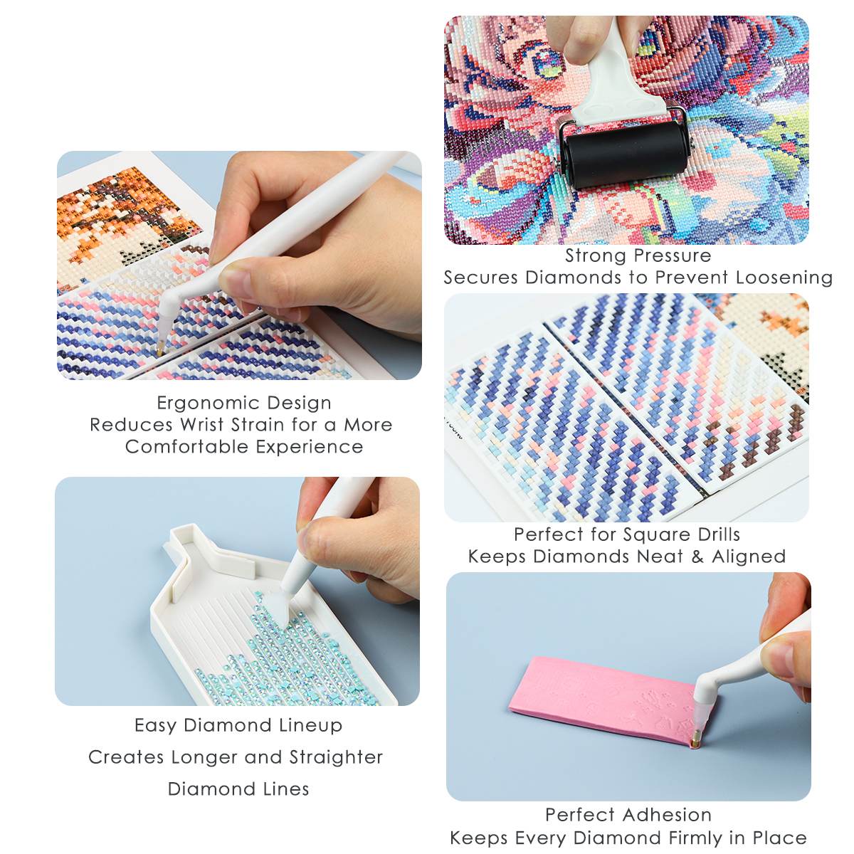 Diamond Painting Premium Tool Kit - Forever Young®️ DIY -