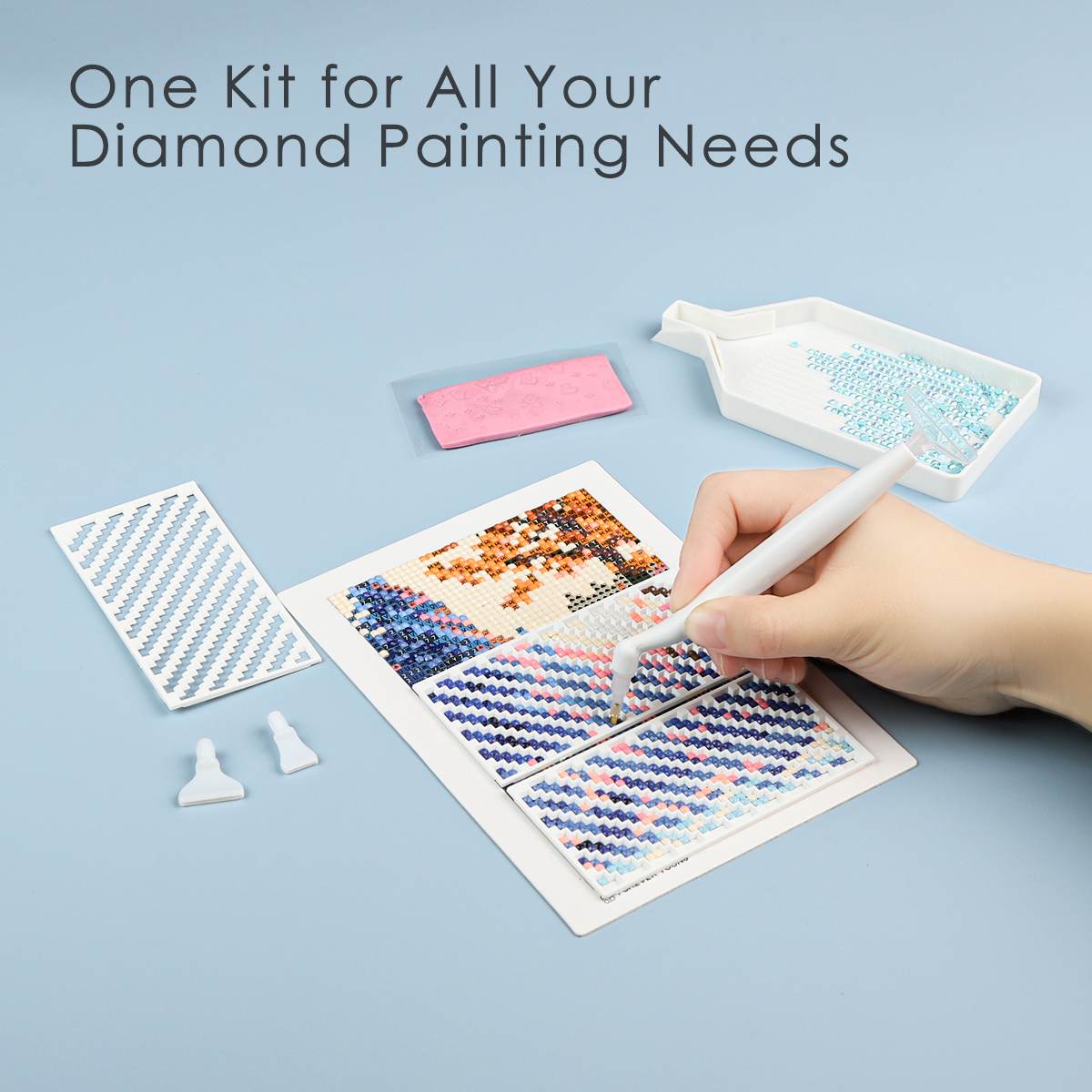 Diamond Painting Premium Tool Kit - Forever Young®️ DIY -