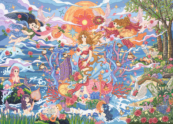 Birth of the Goddess of Beauty