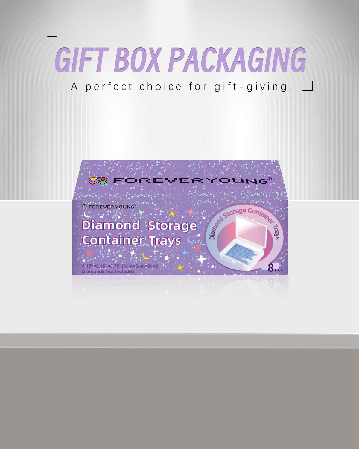 Forever Young 8pcs Containers Trays & Gift Box - Forever Young®️ DIY -