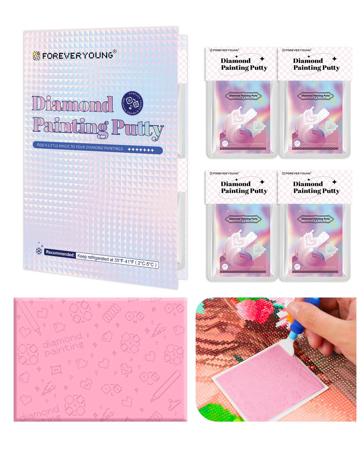 ForeverYoung Diamond Painting Putty - Forever Young®️ DIY -