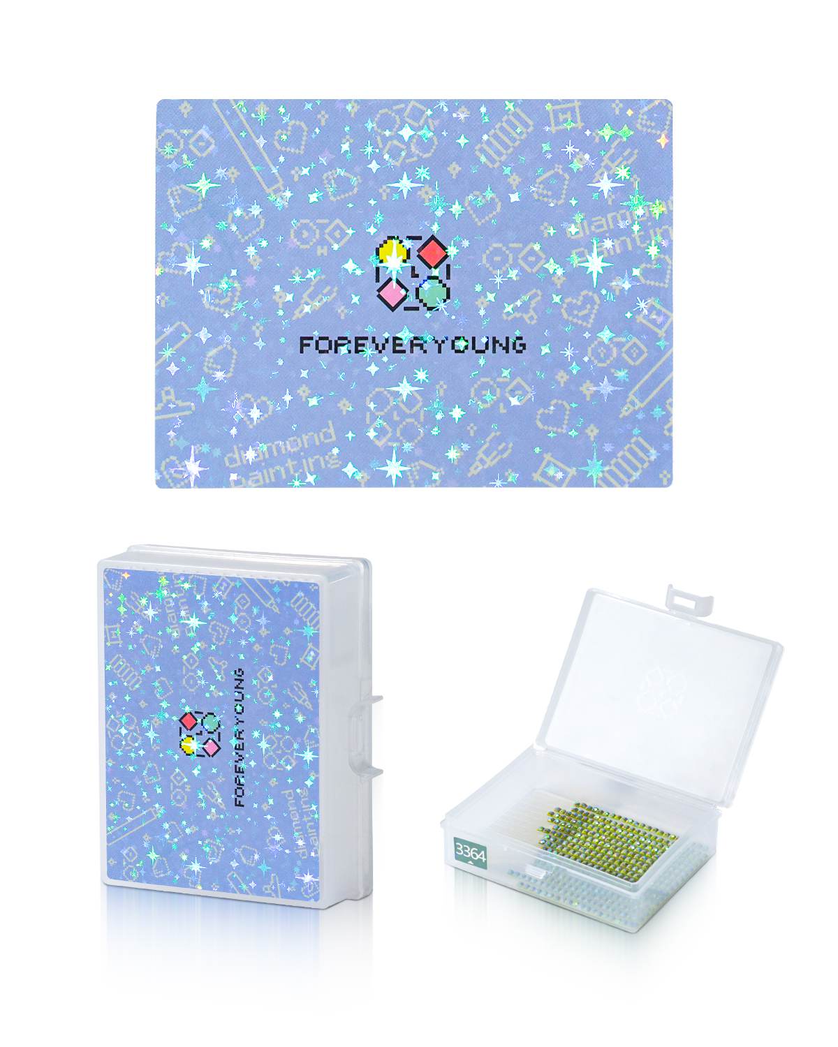 Foreveryoung Storage Tray Bottom Stickers - Forever Young®️ DIY -