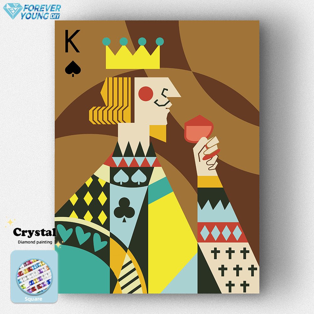 Kingcard - Crystal Diamond Painting - Forever Young®️ DIY -