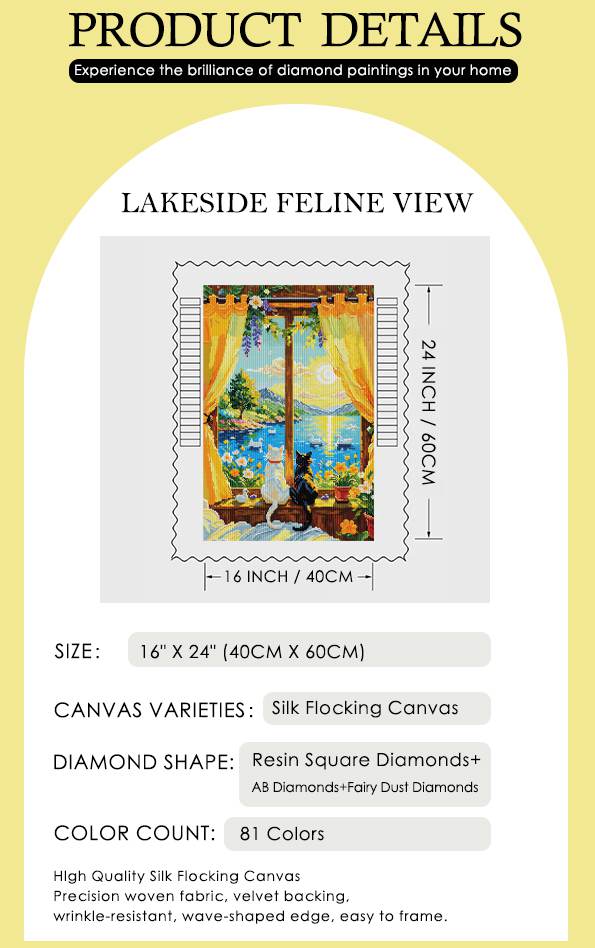 Lakeside Feline View - Forever Young®️ DIY -