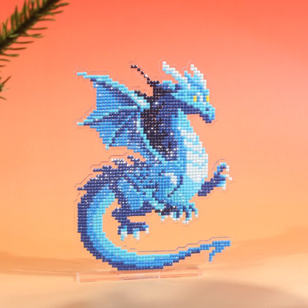 LumiGem Azure Dragon Diamond Painting Stand - Forever Young®️ DIY -