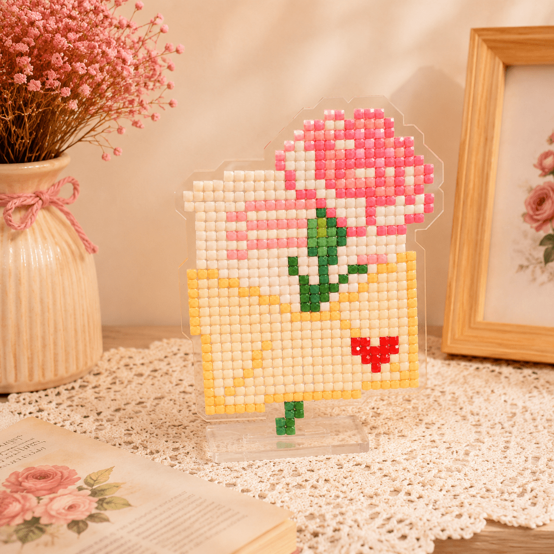 LumiGem Carnation Series 1 Diamond Painting Stand - Forever Young®️ DIY -