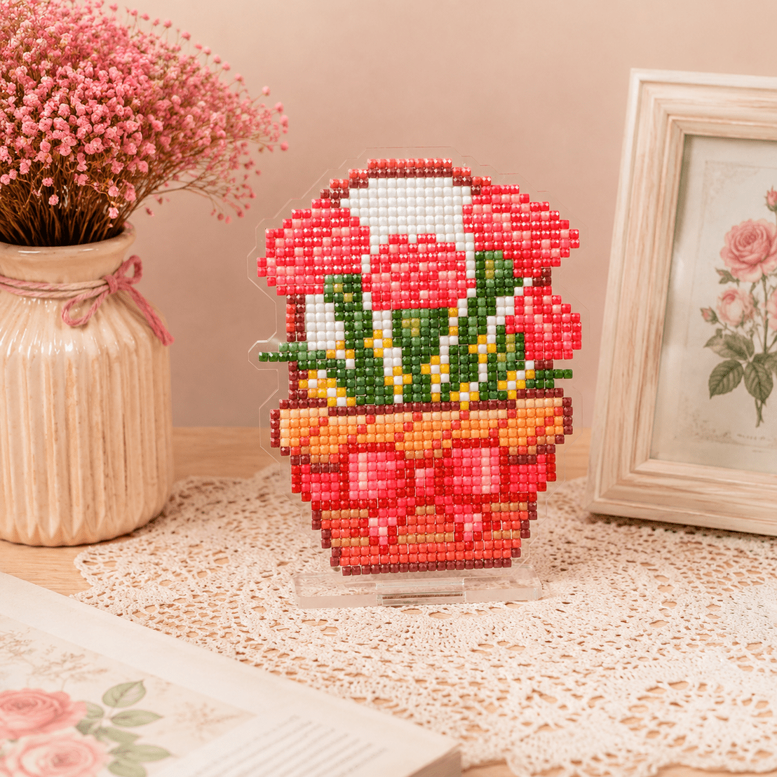 LumiGem Carnation Series 3 Diamond Painting Stand - Forever Young®️ DIY -