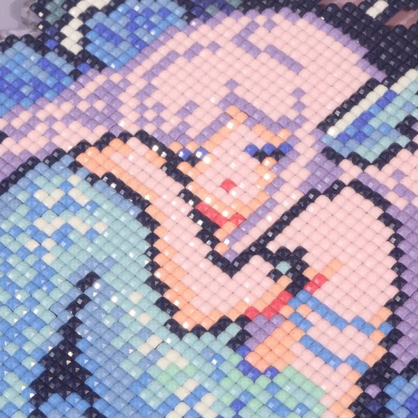 LumiGem Dreaming Mermaid Diamond Painting Stand - Forever Young®️ DIY -