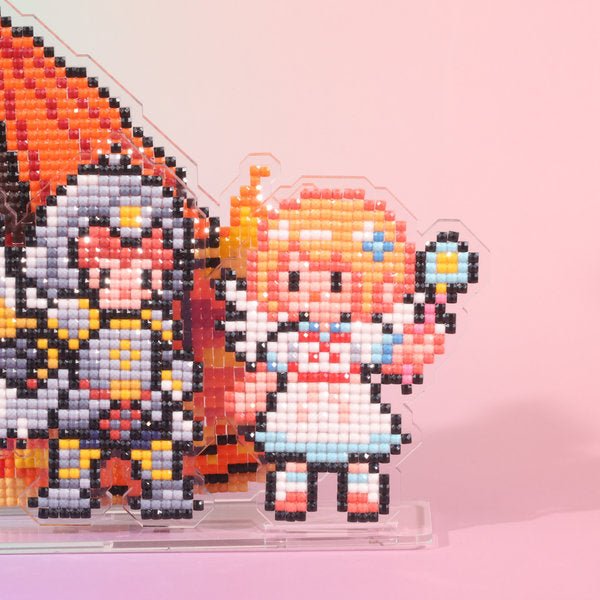 LumiGem Hero’s Triumph Diamond Painting Stand Set - Forever Young®️ DIY -