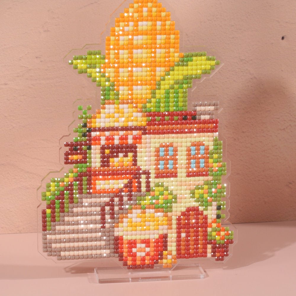 LumiGem Popcorn House Diamond Painting Stand - Forever Young®️ DIY -
