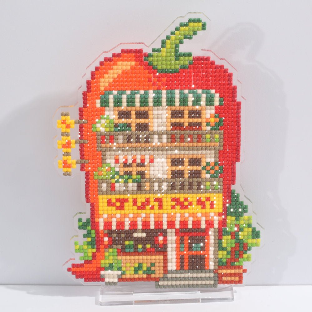 LumiGem Spicy Hot Pot Shop Diamond Painting Stand - Forever Young®️ DIY -