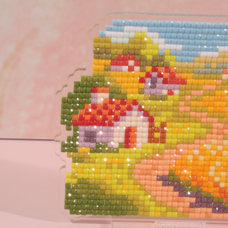 LumiGem Watching Over the Wheat Field Diamond Painting Stand - Forever Young®️ DIY -