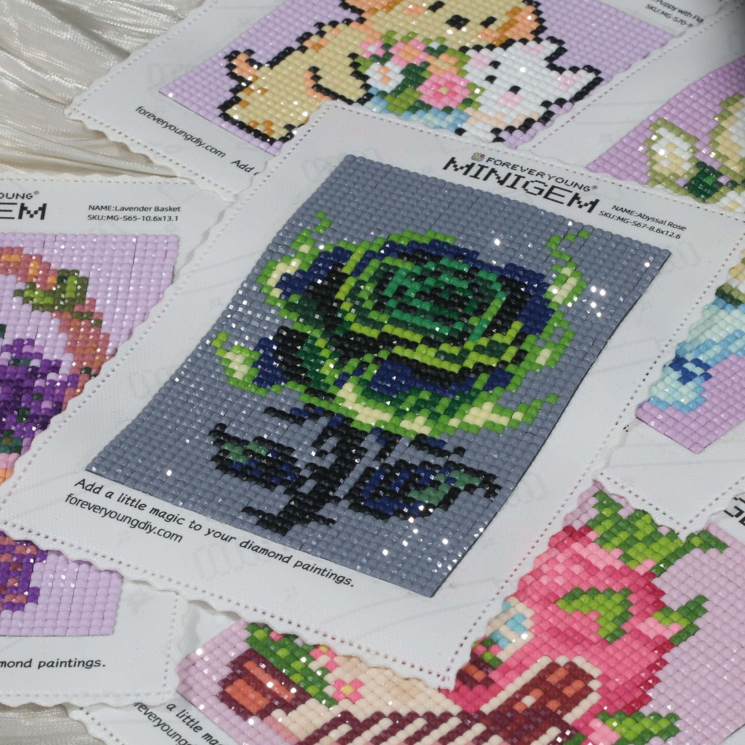Minigem® :Abyssal Rose - Forever Young®️ DIY -
