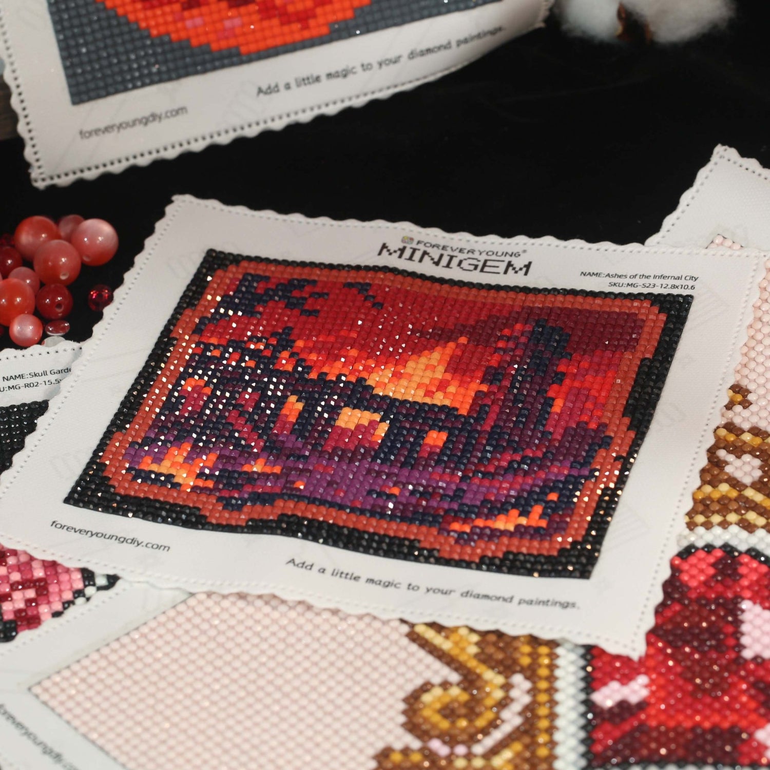 Minigem® :Ashes of the Infernal City - Forever Young®️ DIY -