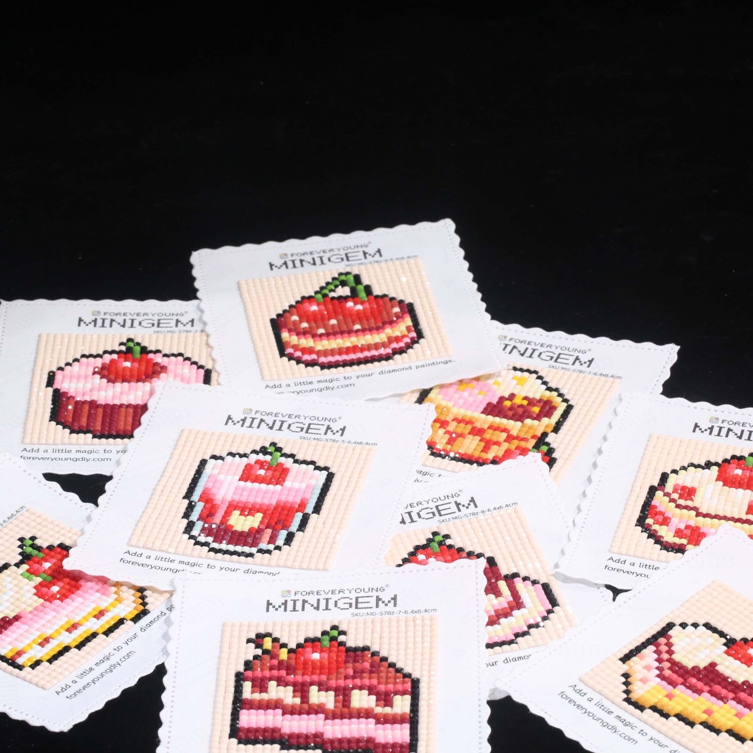 Minigem® :Cherry Chocolate Desserts - Forever Young®️ DIY -