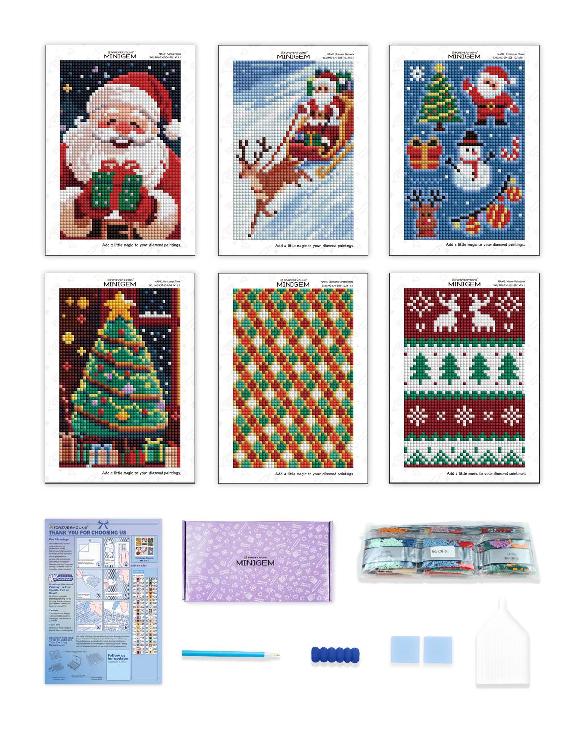 Minigem® : Christmas Collection - Forever Young®️ DIY -