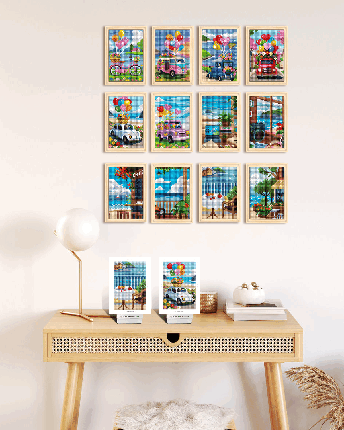 Minigem® :Coastal & Balloon Journey - Forever Young®️ DIY -