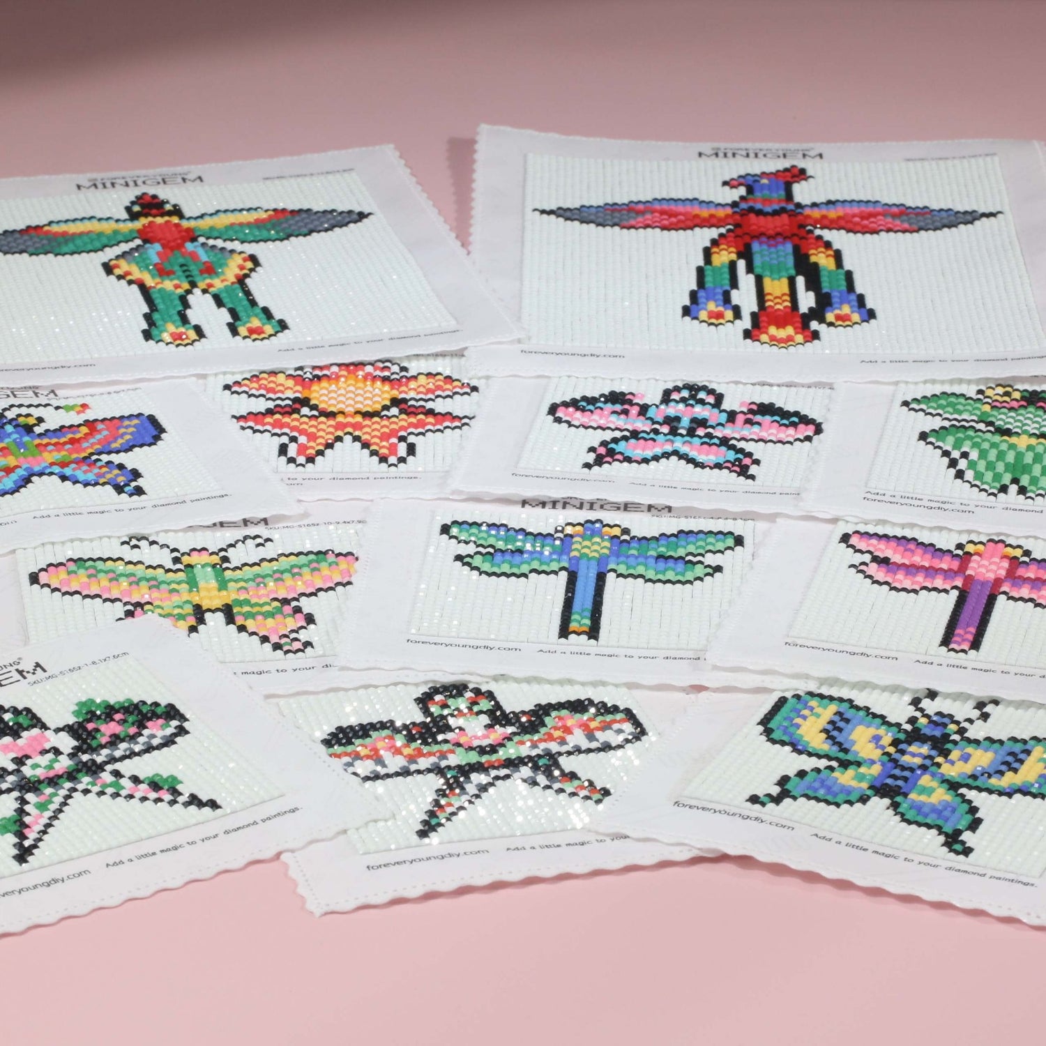 Minigem® :Colorful Kites - Forever Young®️ DIY -