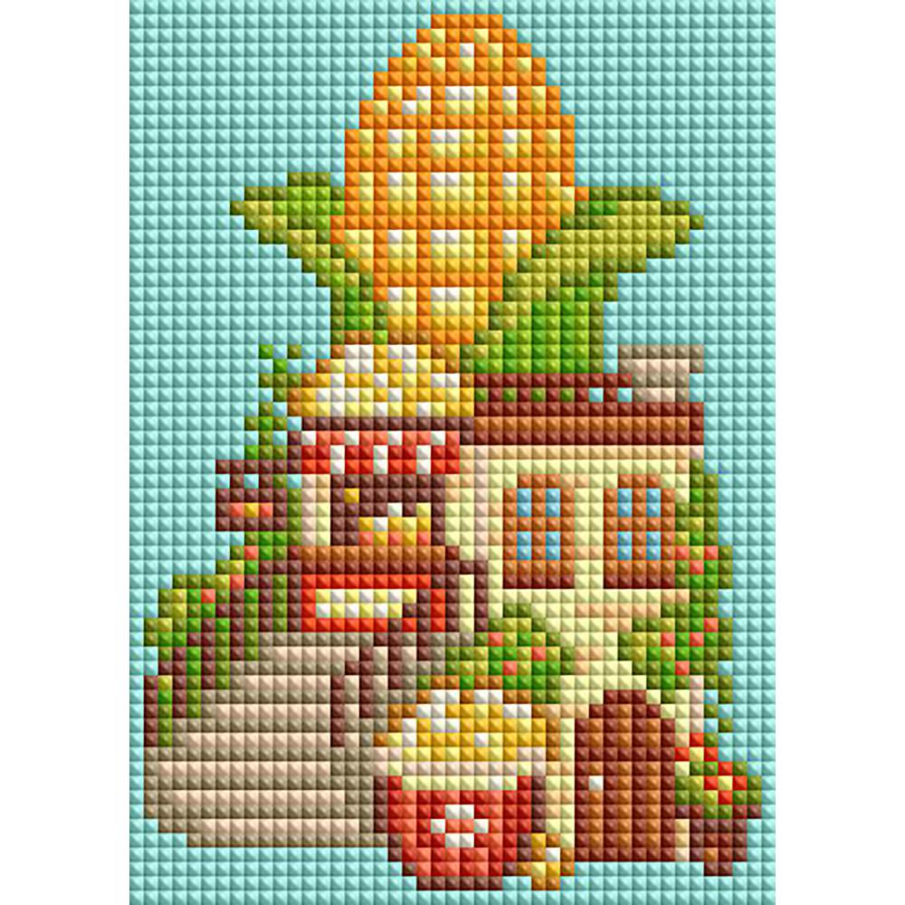 Minigem® :Corn & Popcorn House - Forever Young®️ DIY -